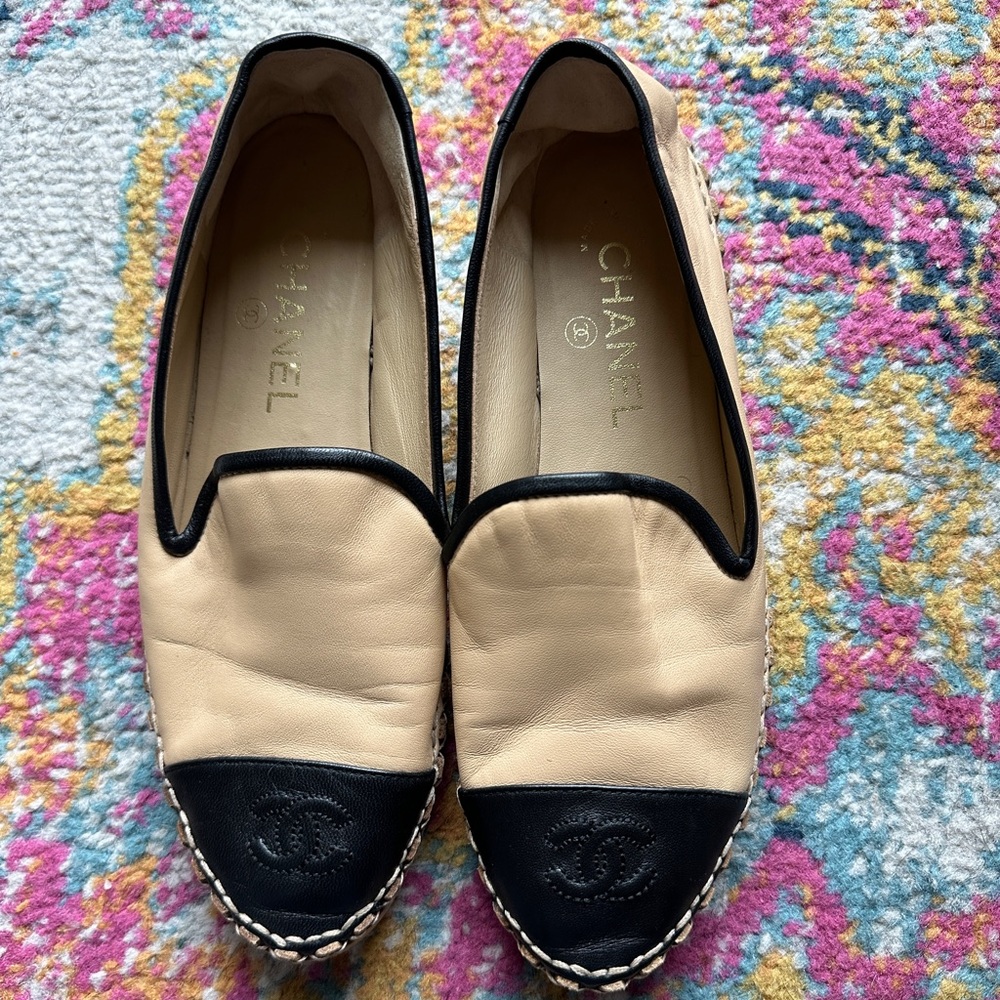 2019 Interlocking CC logo espadrilles